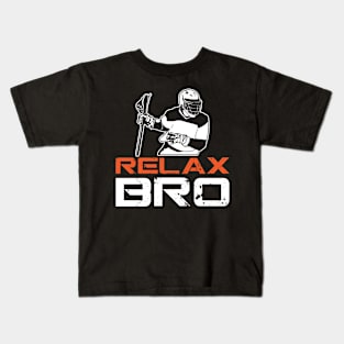 Relax Bro Larcrosse Kids T-Shirt